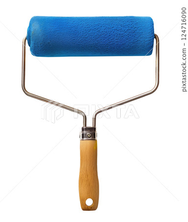 Blue Paint Roller 124716090