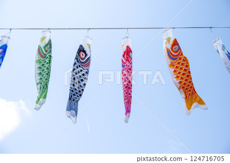 carp streamer may 5th children's day event may image carp streamer may 5th children's day event may image 124716705