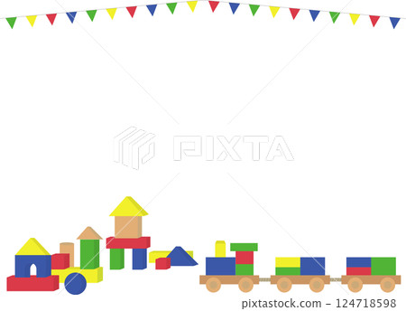 積木 積木 124718598