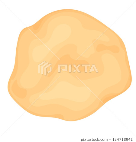 Different dough for baking, pizza, bread. Different dough for baking, pizza, bread. 124718941