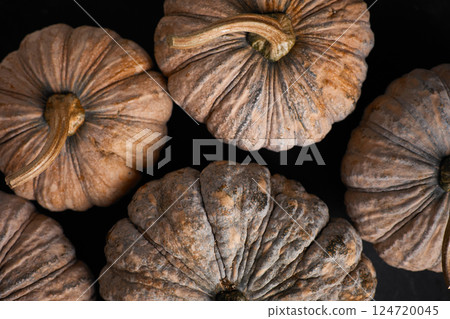 Close up Thai pumpkin Close up Thai pumpkin 124720045