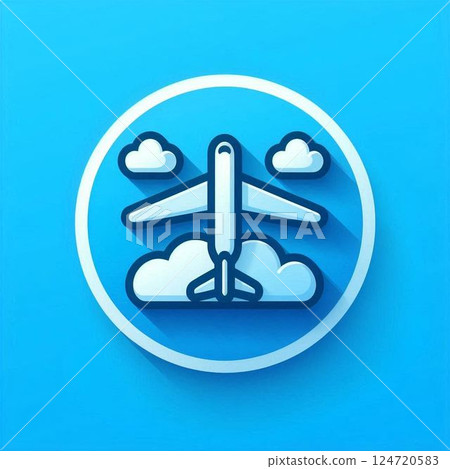 Airplane icon Airplane icon 124720583