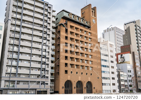 三世證券總部大樓(生活建築博物館)由永田雄三設計的磚砌建築(古典與現代結合) 三世證券總部大樓(生活建築博物館)由永田雄三設計的磚砌建築(古典與現代結合) 124720720