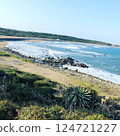 純淨的海岸線和蔚藍的大海－充滿開放感的海濱風景 124721227