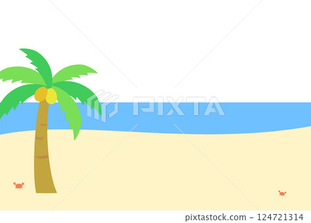 海洋背景插圖 124721314