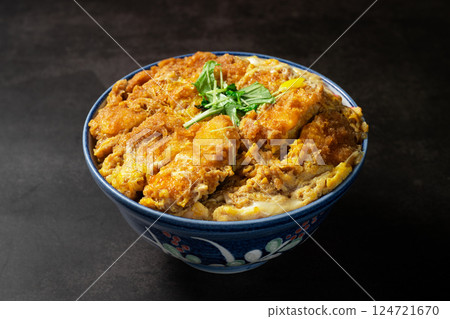 A hearty pork cutlet bowl 124721670