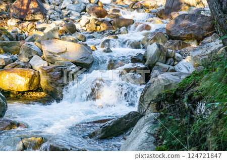 Mount Jonen, Ichinosawa Stream, Northern Alps, Mount Daitenjo Panorama Ginza Traverse 124721847