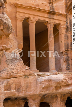 Little Petra in Siq al-Barid, Wadi Musa, Jordan Little Petra in Siq al-Barid, Wadi Musa, Jordan 124721966