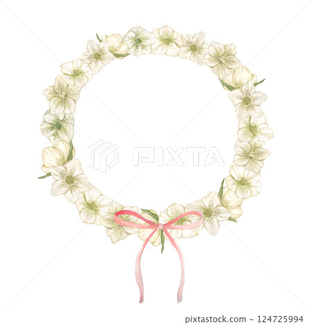 floral wrath watercolor 124725994