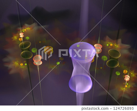 Imaginatory fractal abstract background Image 124726893