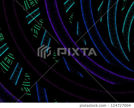 Imaginatory fractal abstract background Image 124727004