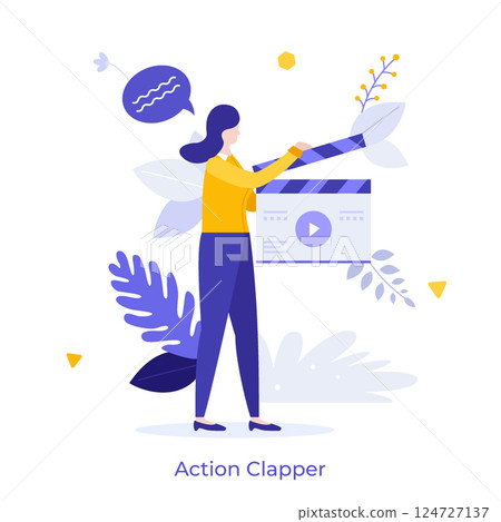 Business Character Concept. Vector Illustration 124727137
