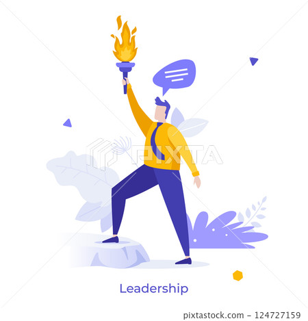 Business Character Concept. Vector Illustration 124727159
