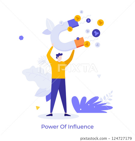 Business Character Concept. Vector Illustration Business Character Concept. Vector Illustration 124727179