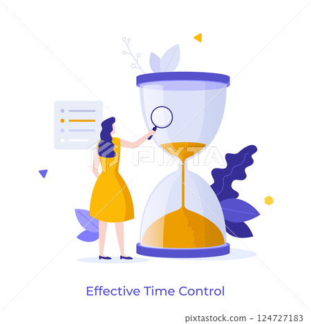 Business Character Concept. Vector Illustration Business Character Concept. Vector Illustration 124727183