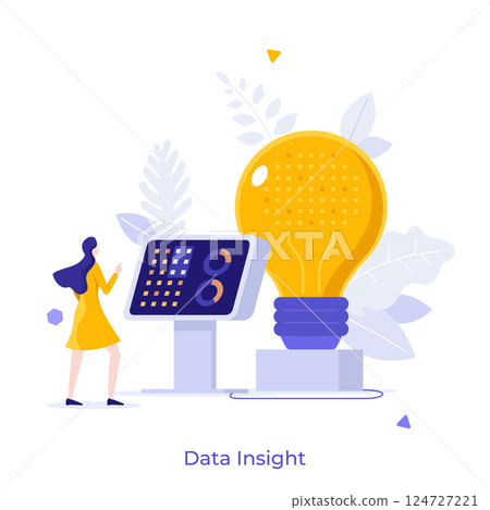 Business Character Concept. Vector Illustration Business Character Concept. Vector Illustration 124727221