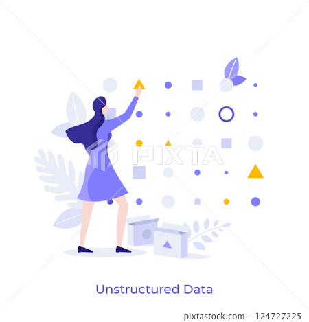Business Character Concept. Vector Illustration 124727225