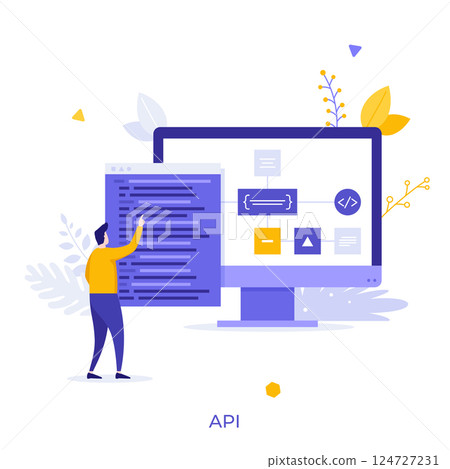 Business Character Concept. Vector Illustration 124727231