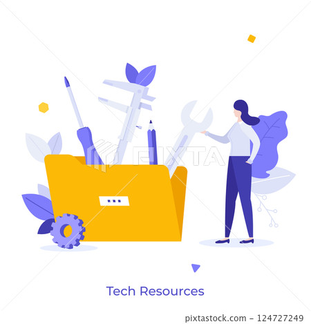 Business Character Concept. Vector Illustration 124727249