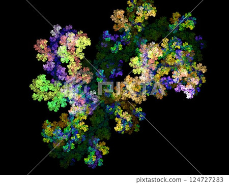 Imaginatory fractal abstract background Image Imaginatory fractal abstract background Image 124727283