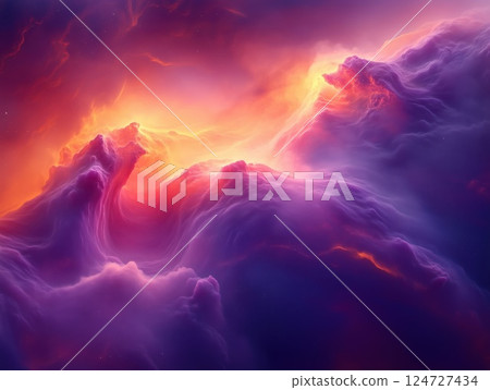 Ethereal Nebula Motion 124727434