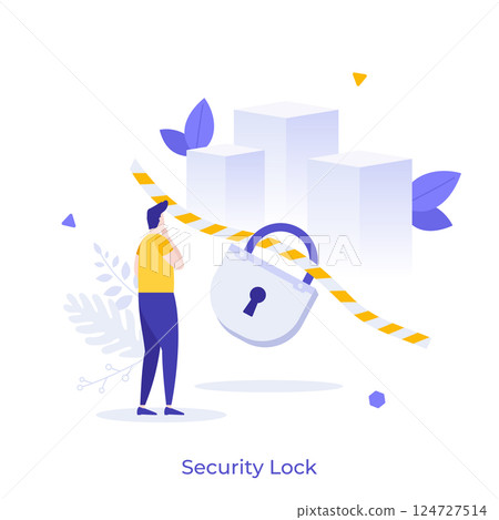 Business Character Concept. Vector Illustration Business Character Concept. Vector Illustration 124727514
