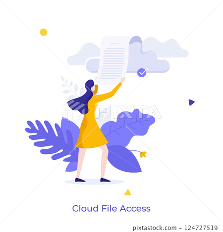 Business Character Concept. Vector Illustration 124727519