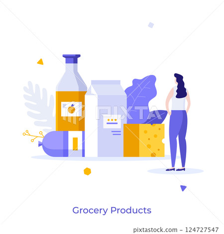 Business Character Concept. Vector Illustration Business Character Concept. Vector Illustration 124727547