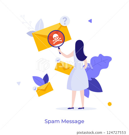 Business Character Concept. Vector Illustration Business Character Concept. Vector Illustration 124727553