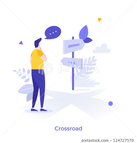 Business Character Concept. Vector Illustration 124727570