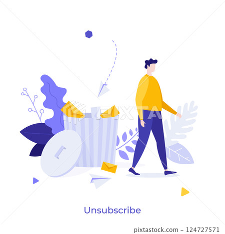 Business Character Concept. Vector Illustration 124727571