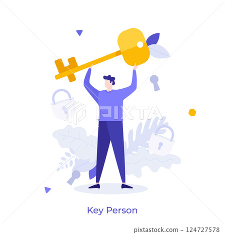 Business Character Concept. Vector Illustration 124727578