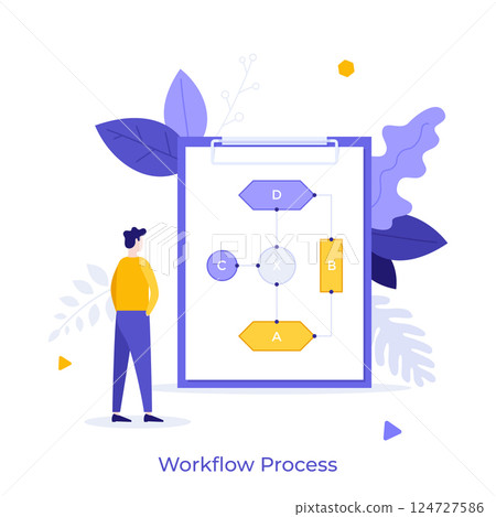 Business Character Concept. Vector Illustration 124727586