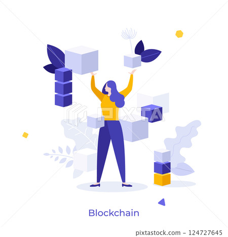Business Character Concept. Vector Illustration 124727645