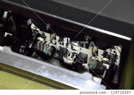 Cassette Deck Pioneer CT-w505r. cassette deck exterior. Cassette Deck Pioneer CT-w505r. cassette deck exterior. 124728347