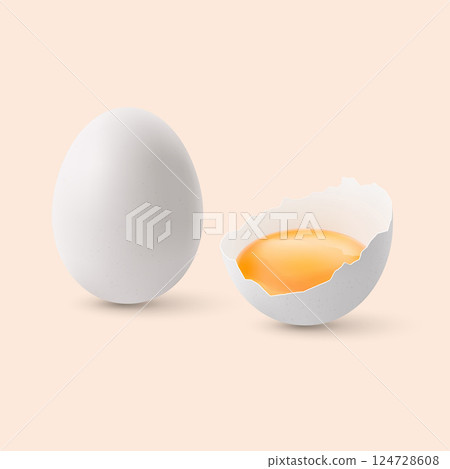 Chicken Eggs 124728608