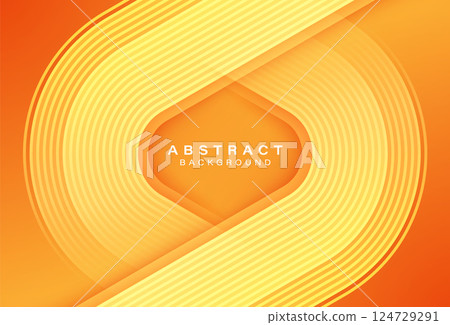 Modern abstract orange background. Vibrant gradient geometric shapes. Suit for brochure, poster, cover, flyer, banner, booklet, corporate, website Modern abstract orange background. Vibrant gradient geometric shapes. Suit for brochure, poster, cover, flyer, banner, booklet, corporate, website 124729291