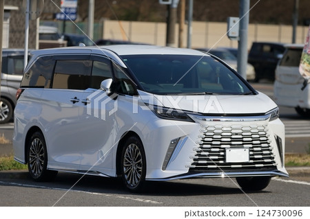 Luxury minivan Luxury minivan 124730096