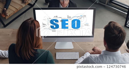 SEO search engine optimization for brisk e-commerce and online retail business 124730746