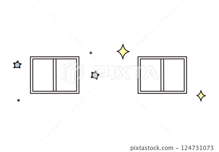 Illustration of a window 124731073