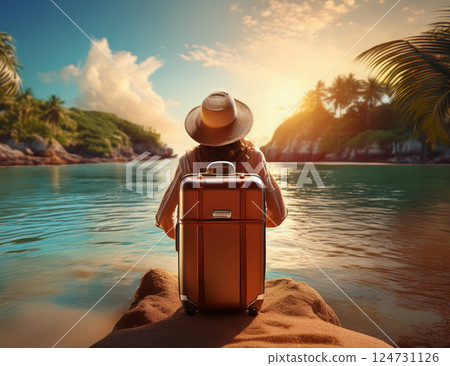 Landscape of the destination 124731126