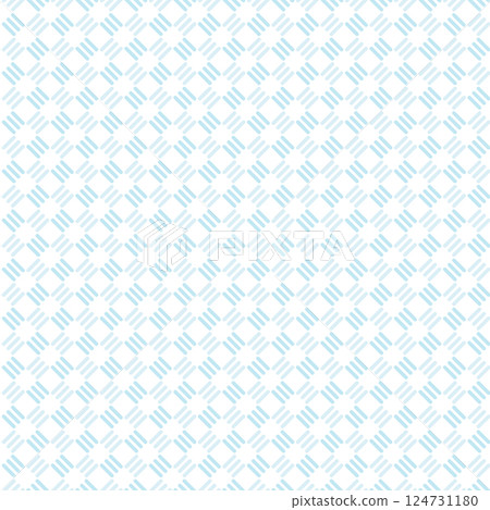 Japanese pattern background material mesh pattern light blue 124731180