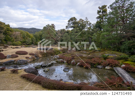 Winter at Murin-an Garden, Kyoto's most famous Japanese garden Winter at Murin-an Garden, Kyoto's most famous Japanese garden 124731493
