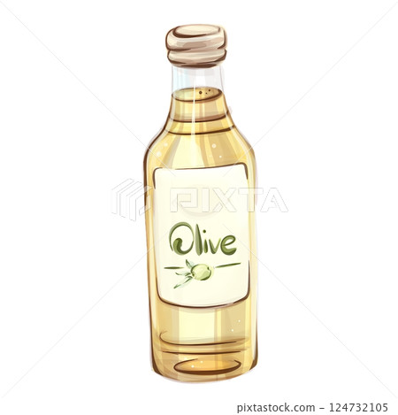 Explore the rich flavors of olive oil and olives through watercolor illustrations inspired by Italian cuisine Explore the rich flavors of olive oil and olives through watercolor illustrations inspired by Italian cuisine 124732105