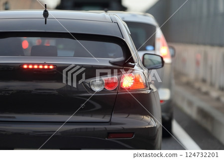 Car tail lights 124732201