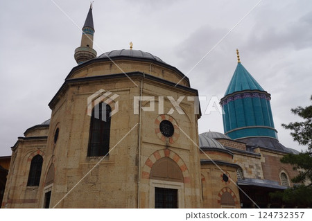 Mevlana Museum in Konya, Turkey Mevlana Museum in Konya, Turkey 124732357