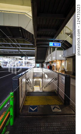 東京地鐵半藏門線水天宮前站3號出口 東京地鐵半藏門線水天宮前站3號出口 124733223