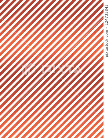 Striped diagonal pattern background illustration material - Red, glossy, Christmas, luxurious 124733843