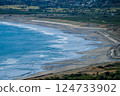 The coast seen from the Chiba Prefectural Tateyama Wild Bird Forest, Heisaura, Tateyama City, Chiba Prefecture 124733902