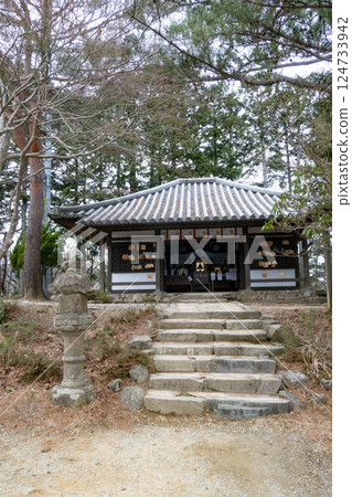 兵庫縣豐岡市城崎溫泉的溫泉寺奧之院 124733942